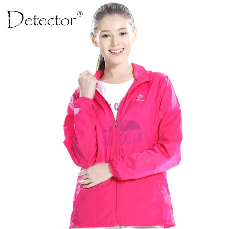 감지기 여성 야외 UV 안티 보호 윈드 브레이커 초경량 방수 캠핑 하이킹 재킷 얇은 스포츠 코트, 아웃도어 자외선 차단 방수 자켓